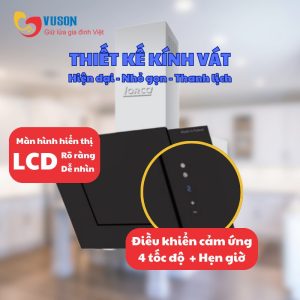 Ảnh công trình thực tế Máy Hút Mùi Lorca TA-6018P-90cm