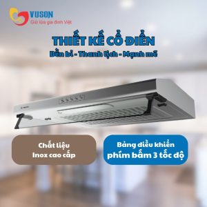 Ảnh công trình thực tế Máy Hút Mùi Malloca H107