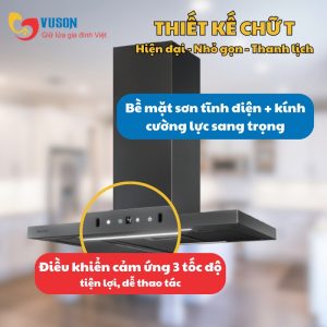 Ảnh công trình thực tế Máy Hút Mùi Malloca ISLA MH9058