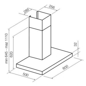 Ảnh công trình thực tế Máy Hút Mùi Ống Khói Hafele HH-WIS60A 539.82.382