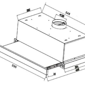 Ảnh công trình thực tế Máy Hút Mùi Sevilla SV-E600