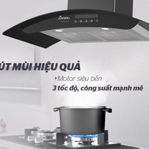 Ảnh công trình thực tế Máy Hút Mùi Sunhouse APEX APB6681-90C