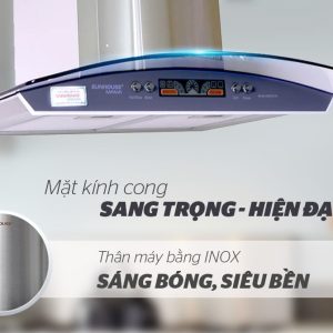 Ảnh công trình thực tế Máy Hút Mùi Sunhouse MaMa MM6716-70