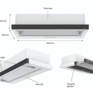 Ảnh công trình thực tế Máy Hút Mùi Sunhouse SHB6128