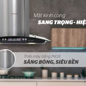 Ảnh công trình thực tế Máy Hút Mùi Sunhouse SHB6626