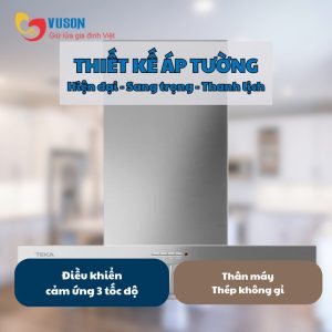 Ảnh công trình thực tế Máy Hút Mùi Teka EASY DSJ 750