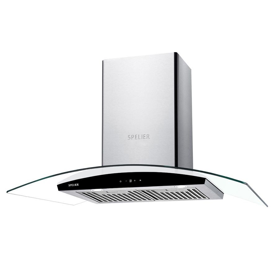Máy Hút Mùi Toa Kính Gắn Tường Spelier SP 652GT