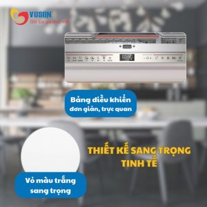 Ảnh công trình thực tế Máy Rửa Bát Âm Tủ Bosch SMV6YAX04E Series 6 Xuất Xứ Đức
