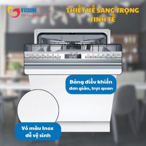 Ảnh công trình thực tế Máy Rửa Bát Bosch SMV4HCX19E Model 2025