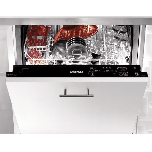 Máy Rửa Bát Brandt VH1235J Stainless Steel