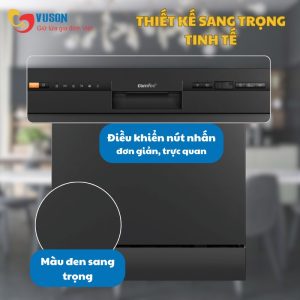 Ảnh công trình thực tế Máy Rửa Bát Comfee CDW-8F60RB
