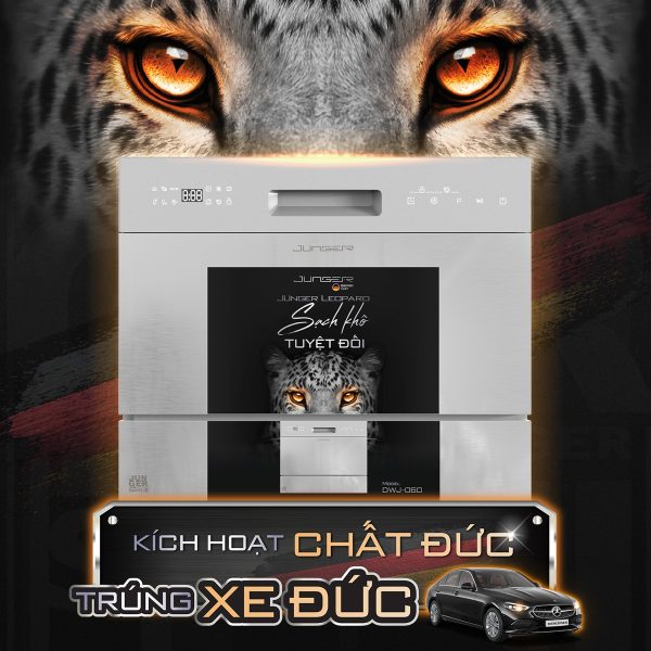 Máy Rửa Bát Độc Lập Junger Leopard DWJ_060