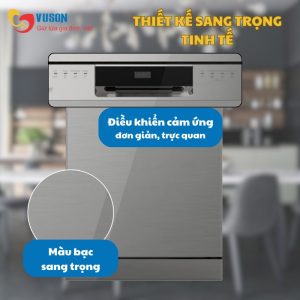 Ảnh công trình thực tế Máy Rửa Bát Eurosun SMS78EU81S