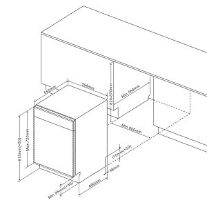 Ảnh công trình thực tế Máy Rửa Bát Fagor 3LVF-63IT