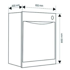 Ảnh công trình thực tế Máy Rửa Bát Faster FS ECO 402