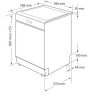 Máy Rửa Bát Hafele HDW-F60B 534.24.000 - ảnh 2