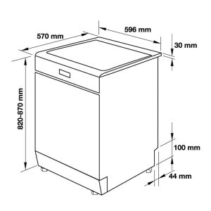 Ảnh công trình thực tế Máy Rửa Bát Hafele HDW-F60D 533.23.250