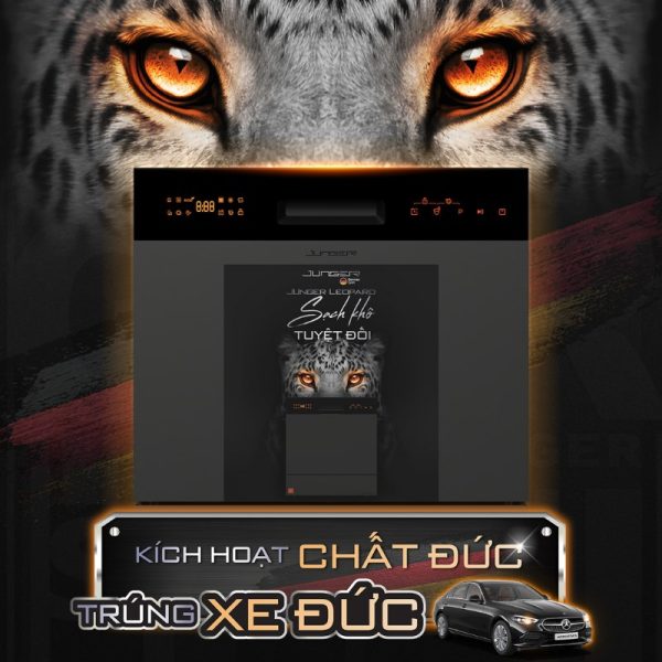 Máy Rửa Bát Junger JG Leopard DWJ-136-VG