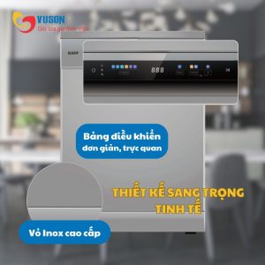 Ảnh công trình thực tế Máy Rửa Bát Kaff KF-BHMI775YS