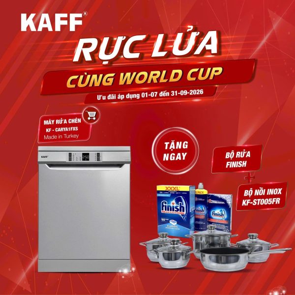 Máy Rửa Bát Kaff KF-CARYA1FXS
