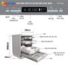 Máy Rửa Bát Kocher KDEU-8835BL - ảnh 2