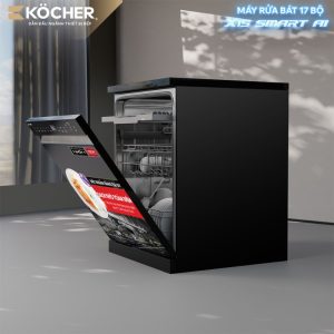 Ảnh công trình thực tế Máy Rửa Bát Kocher X15 SMART AI