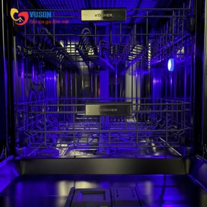 Ảnh công trình thực tế Máy Rửa Bát Kocher X16B