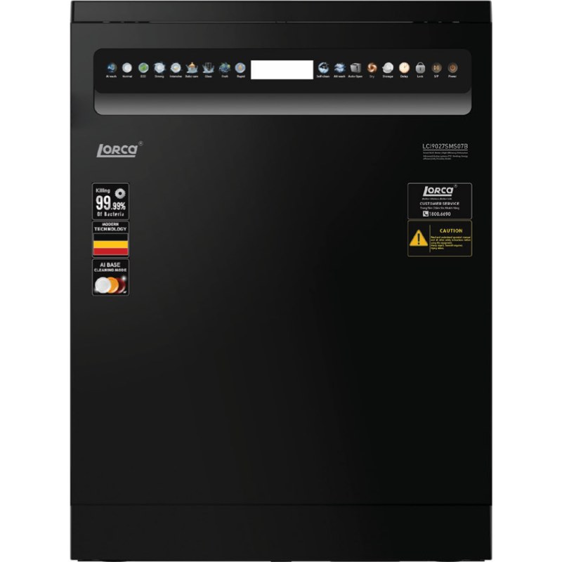 Máy Rửa Bát Lorca LCI9027SMS07B