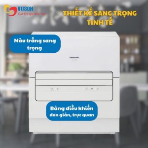 Ảnh công trình thực tế Máy Rửa Bát Panasonic NP-TH1WEVN