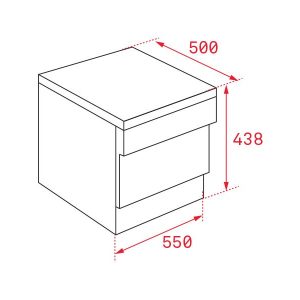 Ảnh công trình thực tế Máy Rửa Bát Teka LCB 14620