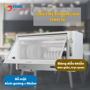Ảnh công trình thực tế Máy Sấy Bát Malloca MDC-33A