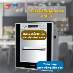 Ảnh công trình thực tế Máy Sấy Bát Malloca ZLD 90H