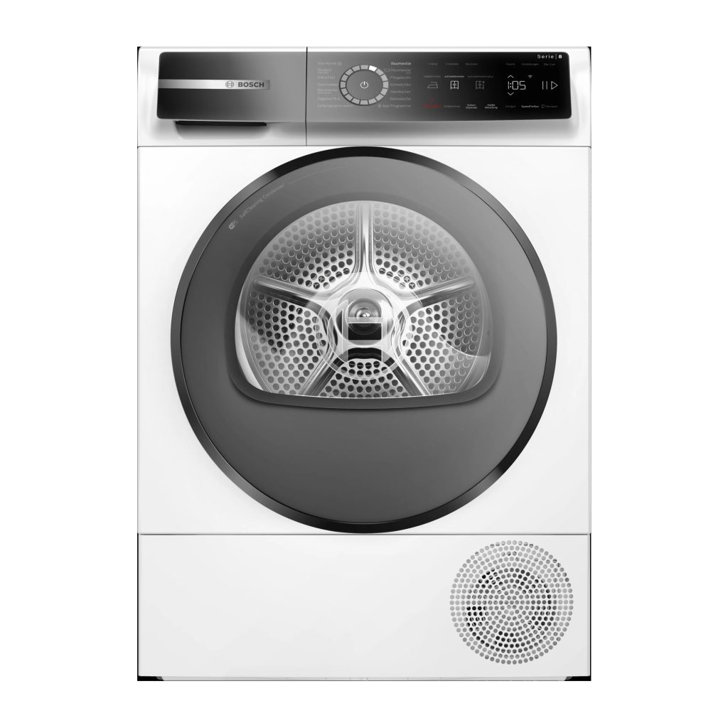Máy sấy bơm nhiệt Bosch WQB246C40 Serie 8 9kg Home Connect