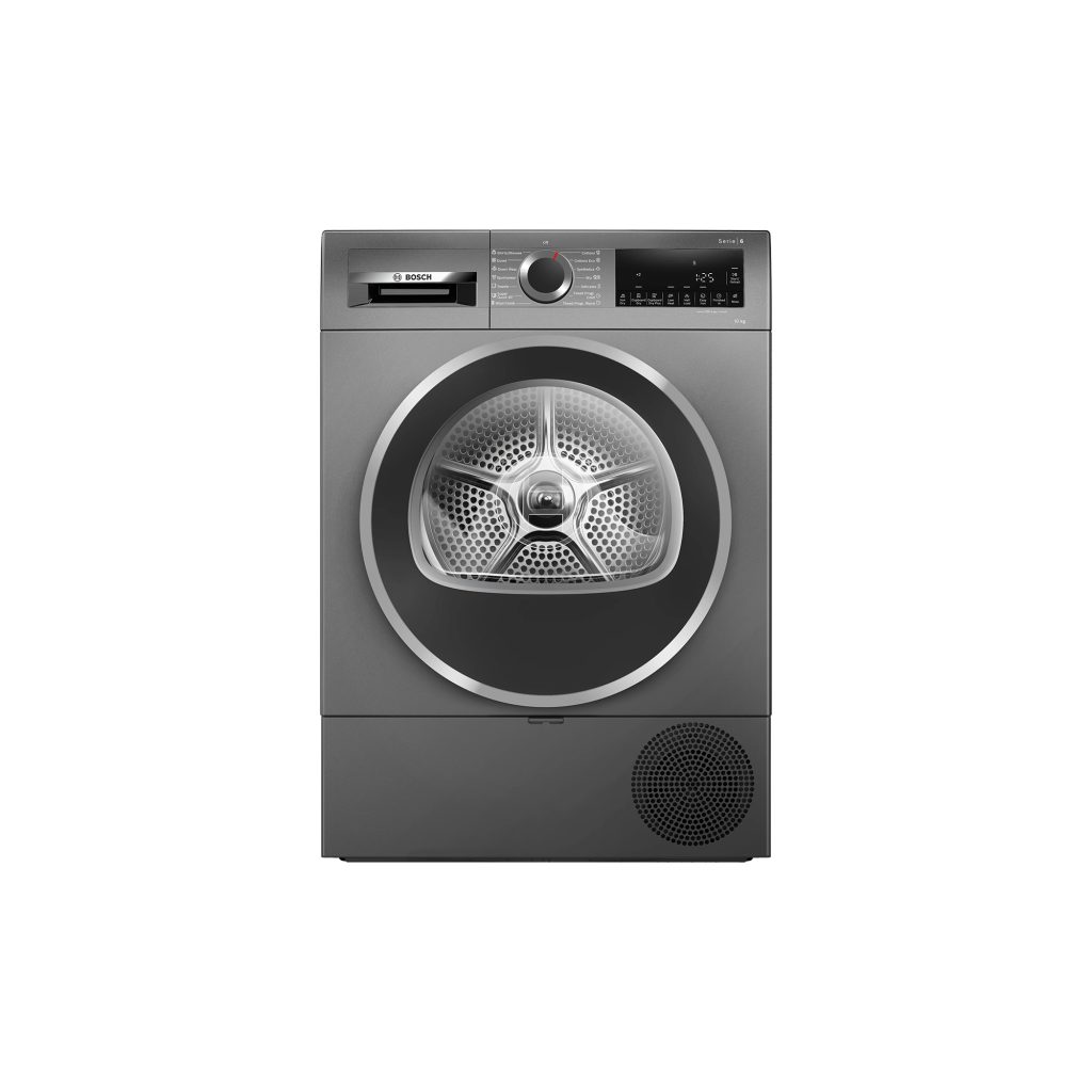 Máy sấy bơm nhiệt Bosch WQG25303SG Serie 6 10kg màu xám
