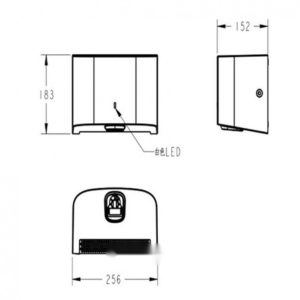 Ảnh công trình thực tế Máy Sấy Tay American Standard WF-7267 Màu Xám 220V