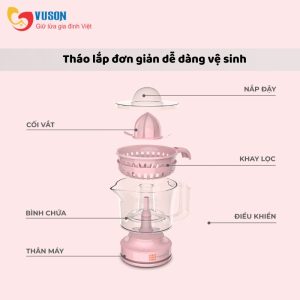 Ảnh công trình thực tế Máy Vắt Cam Hawonkoo OJH-001-PK