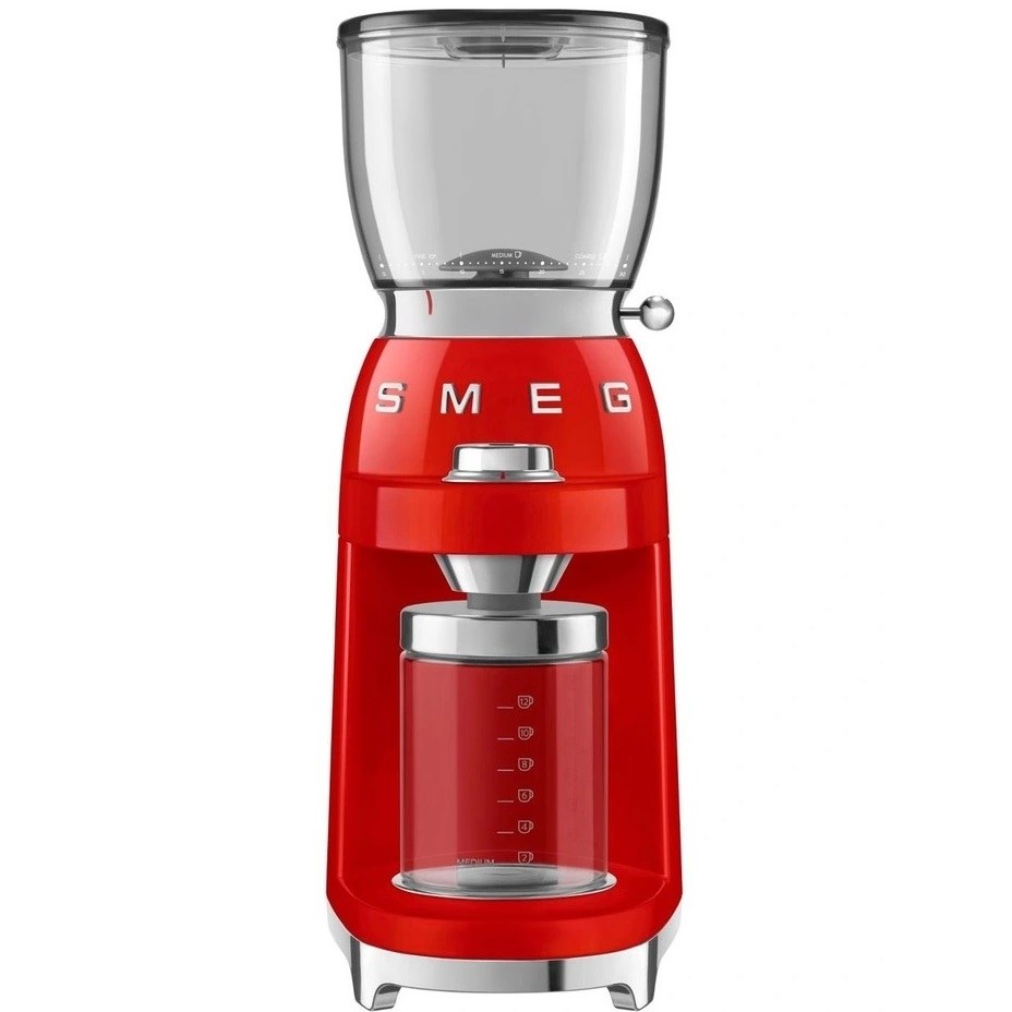 Máy Xay Cà Phê Màu Đỏ Hafele Smeg CGF01RDEU 535.44.019
