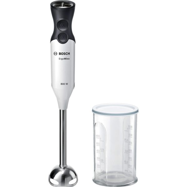 Máy xay cầm tay Bosch MS61A4110 800W đen trắng