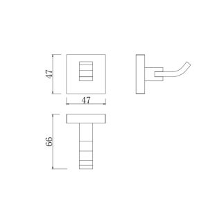 Ảnh công trình thực tế Móc Áo BASIC BP-71001