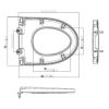 Nắp Bồn Cầu American Standard CCASC808 Đóng Êm - ảnh 4