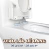 Nắp Bồn Cầu PP Đóng Êm BASIC BSA-124S - ảnh 4