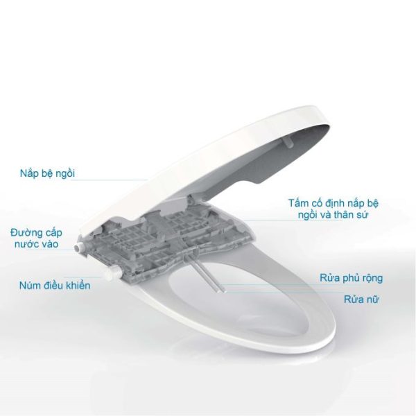 Nắp Rửa Chăm Sóc Water Jet BASIC BB-860