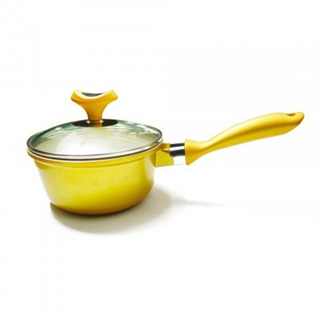 Nồi Bột Tráng Sứ 16cm Màu Vàng