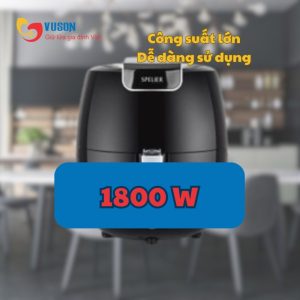 Ảnh công trình thực tế Nồi Chiên Không Dầu Spelier SP V6.3