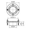 Ống nối thoát sàn TOTO T53P100VR - ảnh 2
