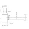 Ống Thải Lavabo BASIC BP-21026 - ảnh 2