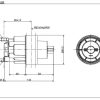 Phụ kiện âm tường TOTO TBN01102B thân đồng - ảnh 3