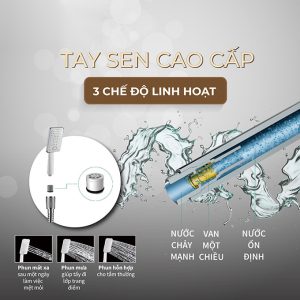 Ảnh công trình thực tế Sen Âm Tường Nóng Lạnh BASIC BW-85259