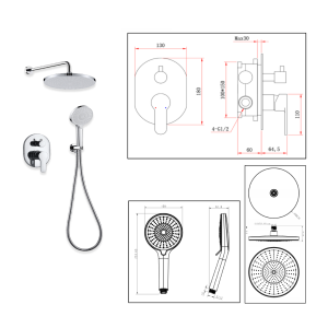 Ảnh công trình thực tế Sen Âm Tường Nóng Lạnh BASIC BW-85689
