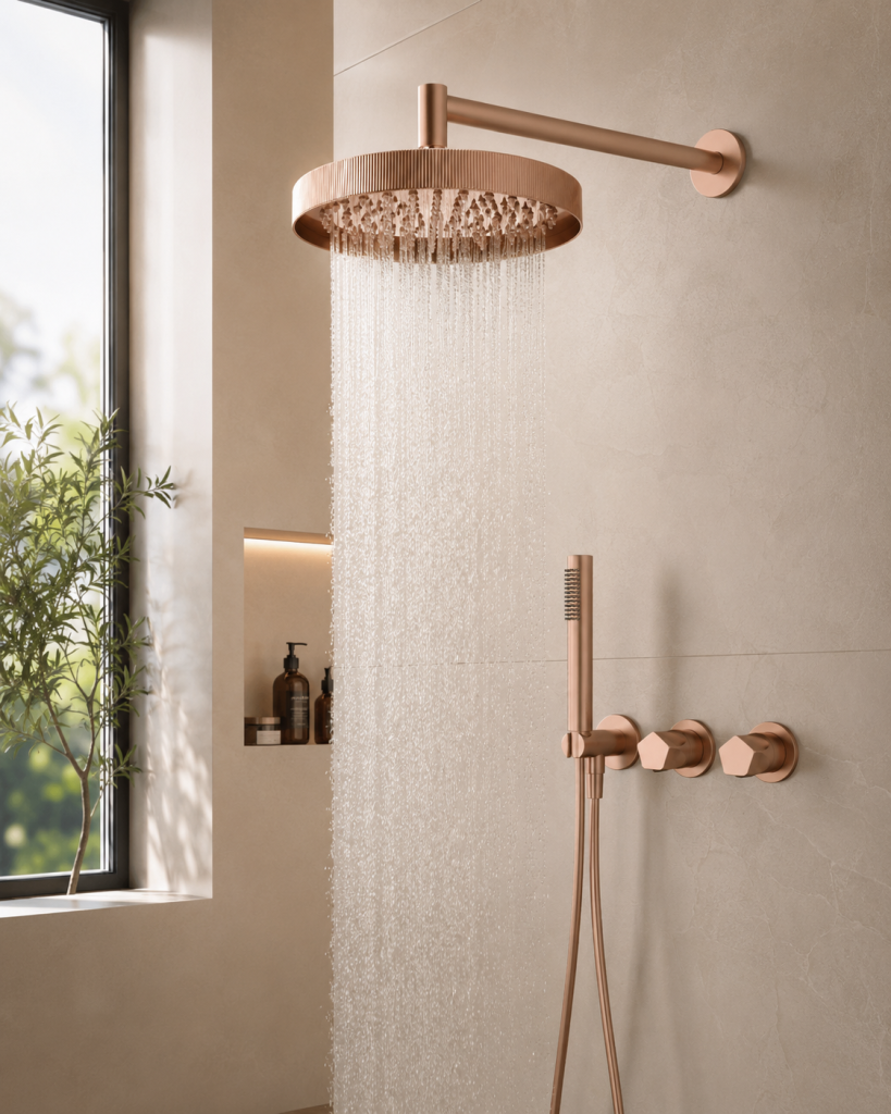 Sen Âm Tường Nóng Lạnh BASIC BW-SO1013A.22 Rose Gold